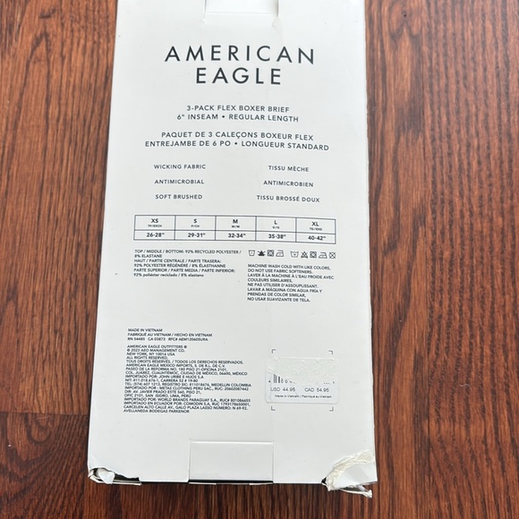 NWT American Eagle boxer briefs - Picture 2 of 2
